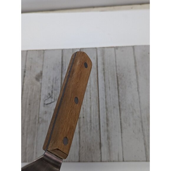 Mundial ZO 4689L Stainless Steel Spatula 15-3/4"L x 4"W Turner Flipper Heavy - Picture 11 of 16